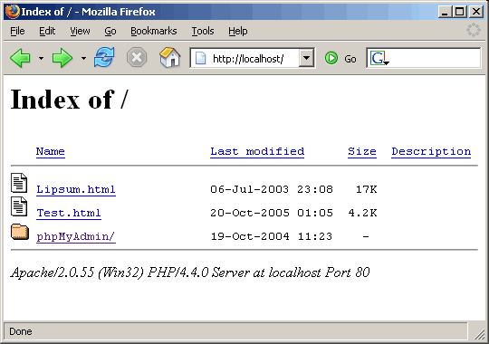 Apache web root - localhost